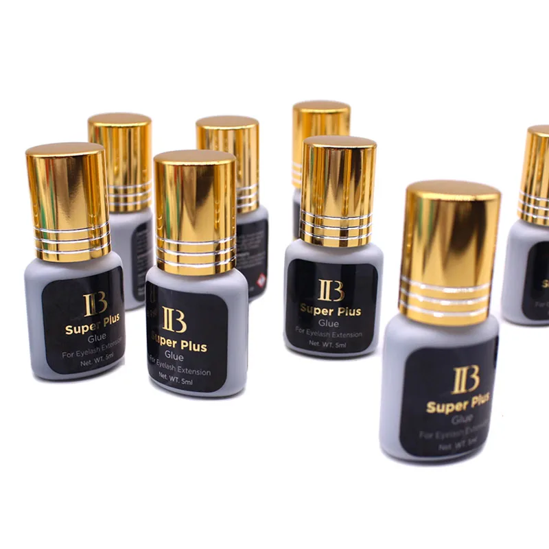 IB Ibeauty Super Plus Glue For Eyelash Extensions Gold Cap 5ml Original Korea Dry Fast Lash Glue Wholesale Beauty Shop10Bottles - Image 6