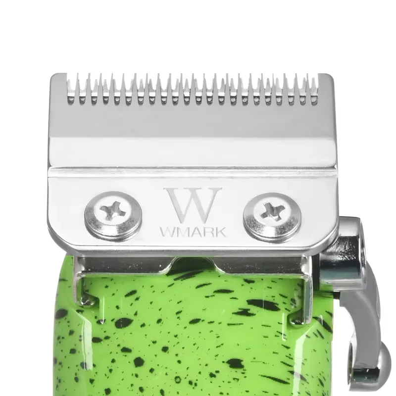 WMARK NG-408 Professional Hair Cutting Machine USB Rechargeable Hair Clippers Trimmer with Fade Blade Transparent Cover - Image 2